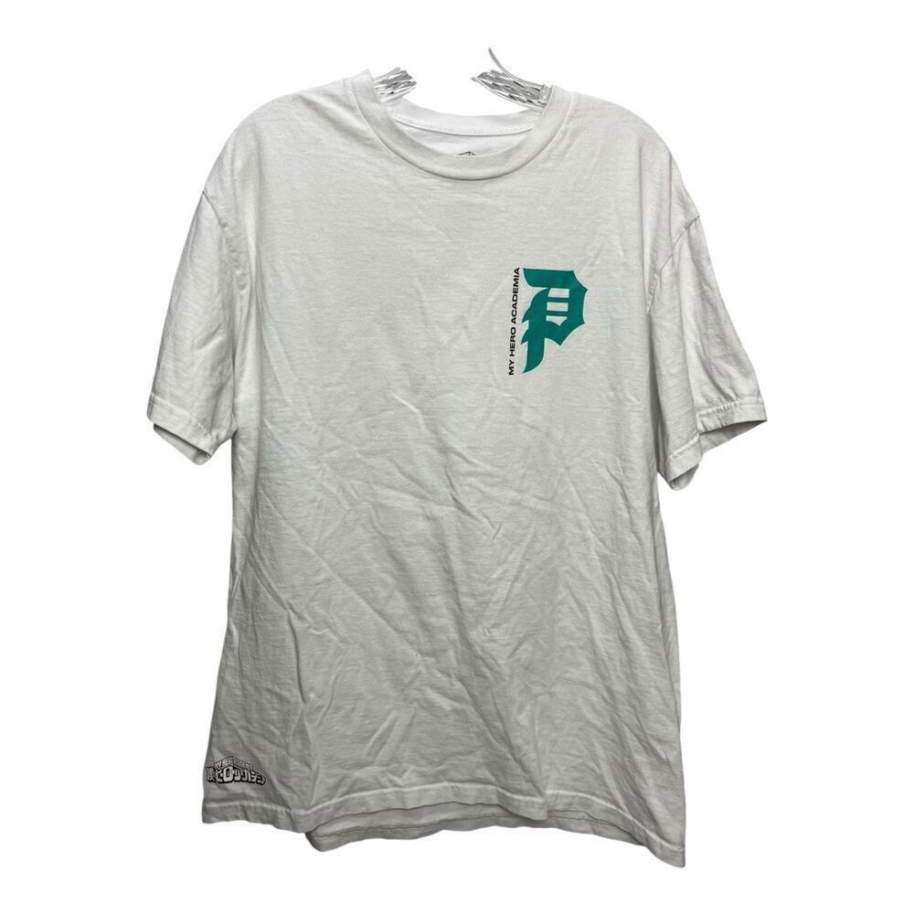 Primitive x My Hero Academia Anime T-Shirt Size L Mens